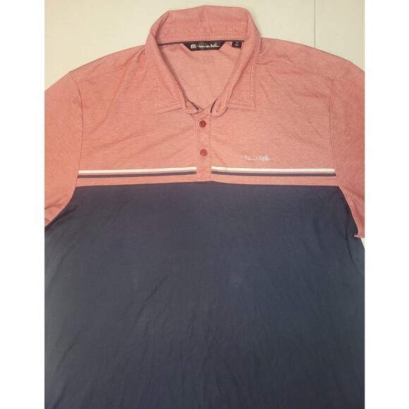 Travis Mathew Mens XL Polo Shirts Lot Of 3 Golf Casual Striped Short Sleeve - Picture 11 of 16